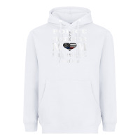 White police & firefighter mom, i raised mine fireman mothers day Heavyweight Hoodie - linhVisuals