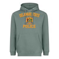Sage delaware state police Heavyweight Hoodie - linhVisuals