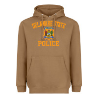 Toasted Coconut delaware state police Heavyweight Hoodie - linhVisuals