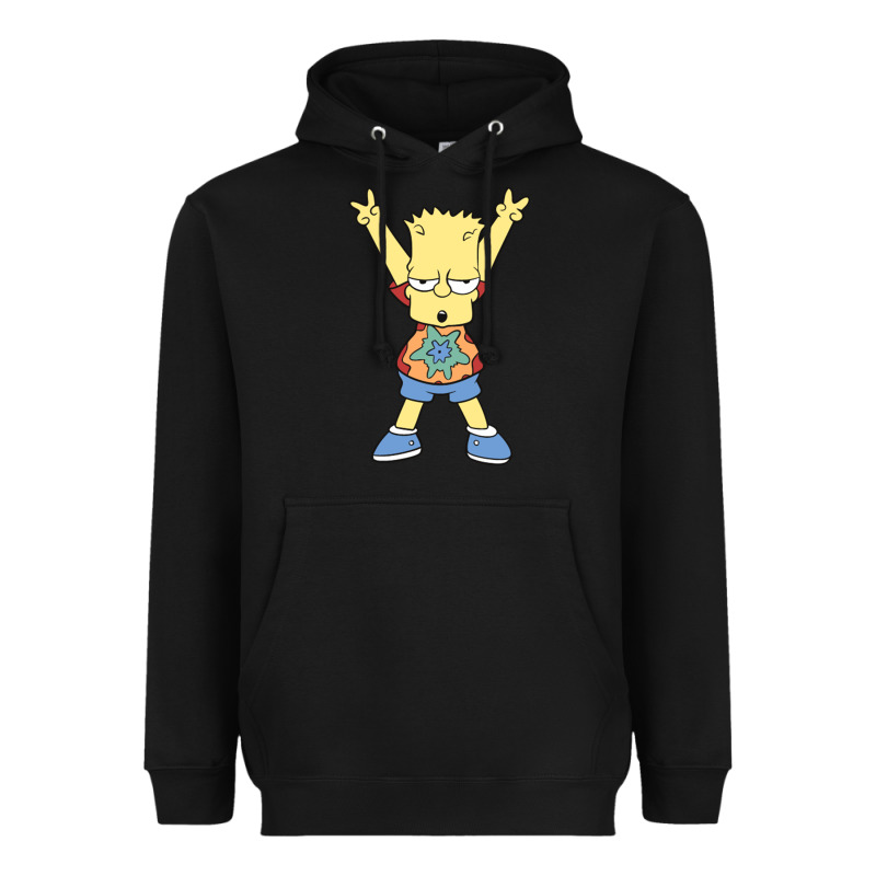 Groovy Bart Heavyweight Hoodie by linhVisuals | Teevron