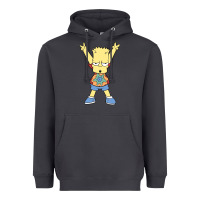 Smoke groovy bart Heavyweight Hoodie - linhVisuals