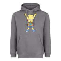 Storm groovy bart Heavyweight Hoodie - linhVisuals