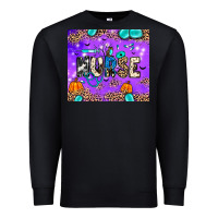 Black nurse halloween Premium Sweatshirt - JahusDesignShop