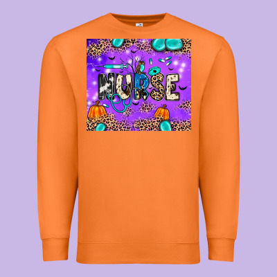 Nurse Halloween Premium Sweatshirt Designed By Jahusdesignshop