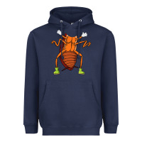 Navy cool easy cockroach insect halloween Heavyweight Hoodie - linhVisuals