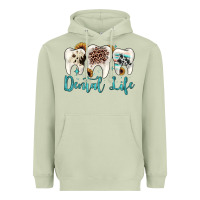 Matcha dental life Heavyweight Hoodie - JahusDesignShop