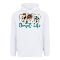 White dental life Heavyweight Hoodie - JahusDesignShop