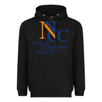 Black nassau community college Heavyweight Hoodie - linhVisuals