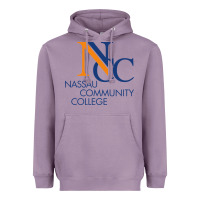 Lavender nassau community college Heavyweight Hoodie - linhVisuals