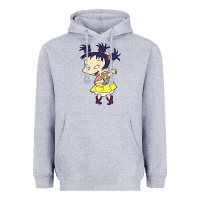Heather Grey kimi finster rugrats Heavyweight Hoodie - linhVisuals