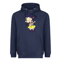 Navy kimi finster rugrats Heavyweight Hoodie - linhVisuals