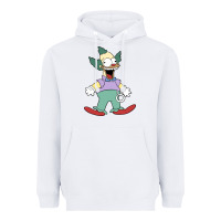 White krusty Heavyweight Hoodie - linhVisuals
