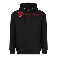 Black triton college Heavyweight Hoodie - linhVisuals