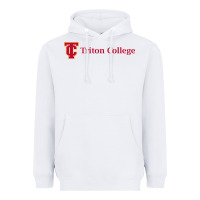 White triton college Heavyweight Hoodie - linhVisuals
