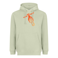 Matcha fat bike mountain biking Heavyweight Hoodie - linhVisuals