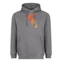 Storm fat bike mountain biking Heavyweight Hoodie - linhVisuals