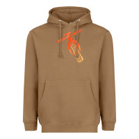 Toasted Coconut fat bike mountain biking Heavyweight Hoodie - linhVisuals