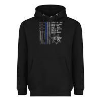 Black police in america correctional officer prayer Heavyweight Hoodie - linhVisuals
