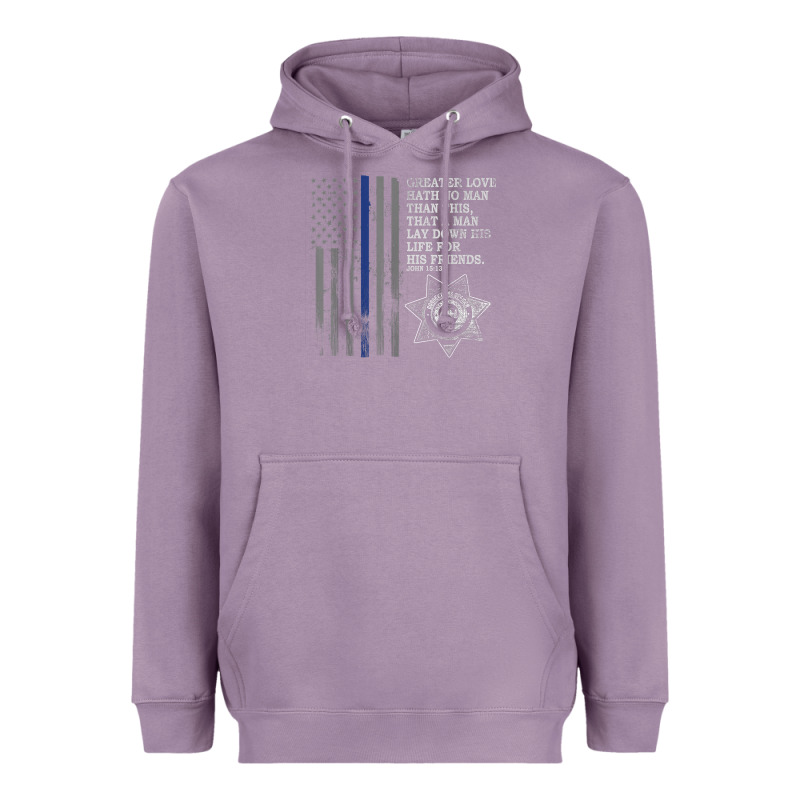 Police In America Correctional Officer Prayer Heavyweight Hoodie by linhVisuals | Teevron