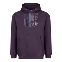 Plum police in america correctional officer prayer Heavyweight Hoodie - linhVisuals