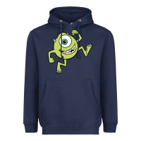 Navy mike wazowski Heavyweight Hoodie - linhVisuals