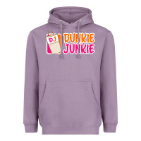 Lavender donut coffee lover dunkie junkie Heavyweight Hoodie - linhVisuals