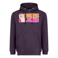 Plum donut coffee lover dunkie junkie Heavyweight Hoodie - linhVisuals