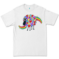 Rainbow Sheep Premium Tee | Teevron