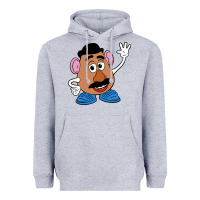 Heather Grey mr potato Heavyweight Hoodie - linhVisuals