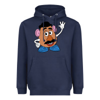 Navy mr potato Heavyweight Hoodie - linhVisuals