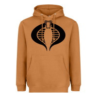 Meerkat Gi Joe Cobra Vintage Heavyweight Hoodie - linhVisuals