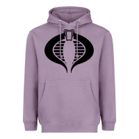 Lavender Gi Joe Cobra Vintage Heavyweight Hoodie - linhVisuals