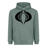 Sage Gi Joe Cobra Vintage Heavyweight Hoodie - linhVisuals