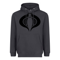 Smoke Gi Joe Cobra Vintage Heavyweight Hoodie - linhVisuals