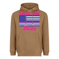 Toasted Coconut NICKI BACK THE BARBZ Heavyweight Hoodie - linhVisuals
