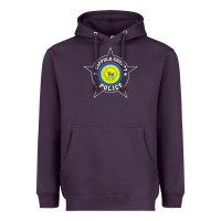 Plum suffolk county police t shirt   scpd Heavyweight Hoodie - linhVisuals
