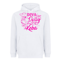 White Reba Mcentire Diva Like Dolly Rebel Like Reba Heavyweight Hoodie - linhVisuals