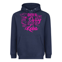 Navy Reba Mcentire Diva Like Dolly Rebel Like Reba Heavyweight Hoodie - linhVisuals