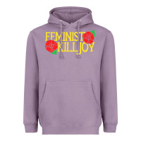 Lavender feminist killjoy retro women woman Heavyweight Hoodie - linhVisuals