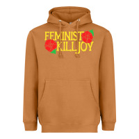 Meerkat feminist killjoy retro women woman Heavyweight Hoodie - linhVisuals