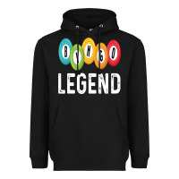 Funny Bingo Legend Bingo Balls Game Heavyweight Hoodie | Teevron