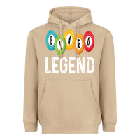 Mushroom funny bingo legend bingo balls game Heavyweight Hoodie - linhVisuals