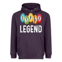 Plum funny bingo legend bingo balls game Heavyweight Hoodie - linhVisuals