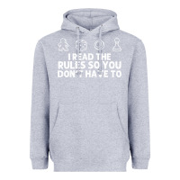 Heather Grey funny board game lovers gamers players Heavyweight Hoodie - linhVisuals