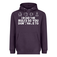 Plum funny board game lovers gamers players Heavyweight Hoodie - linhVisuals