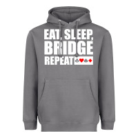 Storm funny bridge card game lover bridge Heavyweight Hoodie - linhVisuals