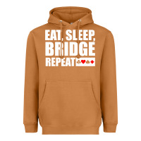Meerkat funny bridge card game lover bridge Heavyweight Hoodie - linhVisuals