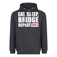 Smoke funny bridge card game lover bridge Heavyweight Hoodie - linhVisuals