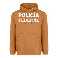 Meerkat mexico policia federal mexican police law enforcement Heavyweight Hoodie - linhVisuals