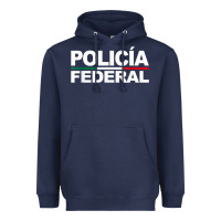 Mexico Policia Federal Mexican Police Law Enforcement Heavyweight Hoodie | Teevron